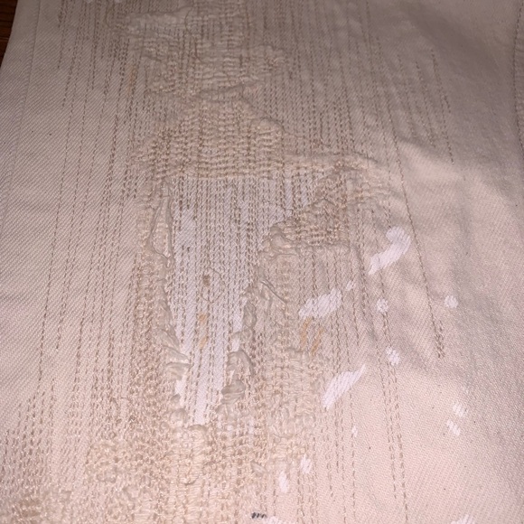 RRL DoubleRL Ralph Lauren High Slim Cream Beige Straight Cowboy Jeans 30x30 Pant - Picture 4 of 13